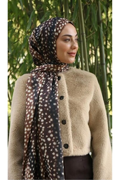 Butik New Season Phenomenal Ceylan Patterned Bambi Cocoon Shawl