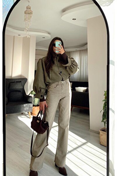 Hacer Balcı Yıkamalı Straight Jean