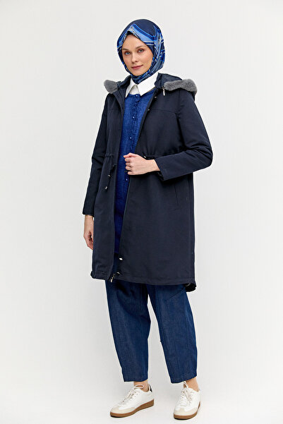 Setrms Fermuarlı Bağcıklı Kap