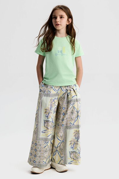 NK Pantaloni chino pentru fete 8-14 ani mentă