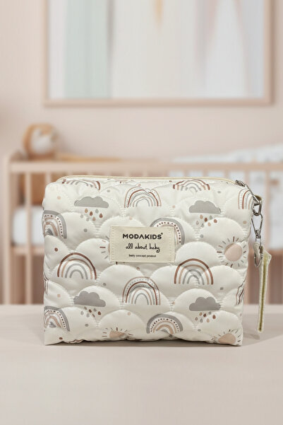 Modakids حقيبة رعاية الأم والطفل مبطنة مقاومة للماء لتنظيم عربة الأطفال