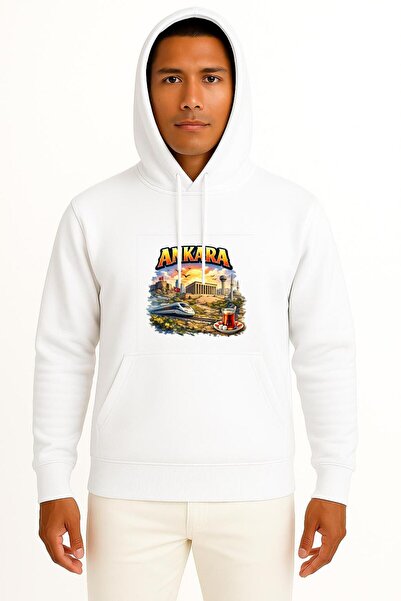 Bahriyeli Collection cu glugă Ankara Special Design Chest cu imprimeu Unisex ...