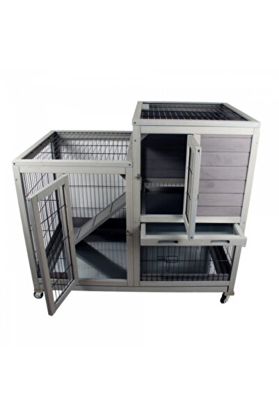 genrik قفص خشبي للحيوانات