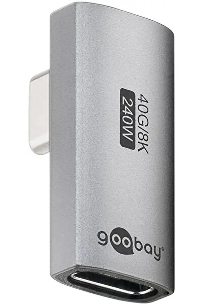 goobay Adaptor USB-C3.1 mama - USB-C tata rotit vertical la 90 Thunderbolt 3 ...