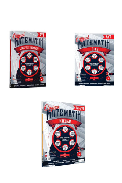Orijinal Yayınları 2026 limit süreklilik türev ve integral fasikül set