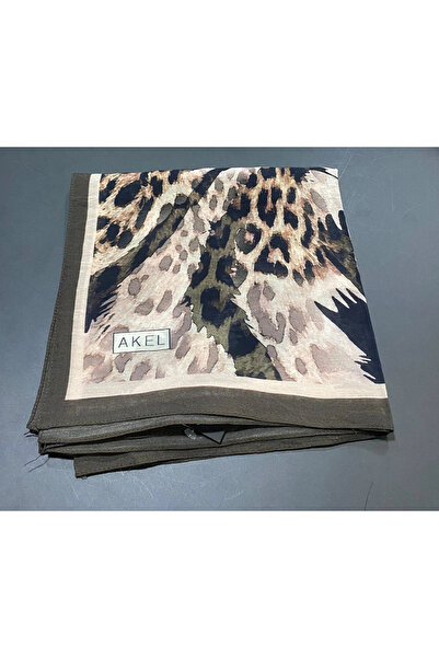 Akel Patterned Viscose Cotton Scarf 9614-02