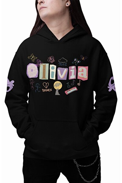 Fuddy Moda سويت شيرت للجنسين أو كول مطبوع مطبوع بغطاء رأس، هوديي بتصميم أوليف...