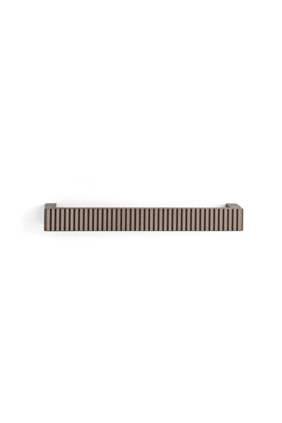 System 6721 Klasik Çizgili Kulp Koyu Bronz Saten Renk 128 mm (iki delik arası...