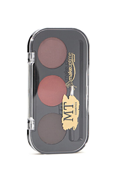Makeuptime 3-Pack Eyebrow Shadow 03