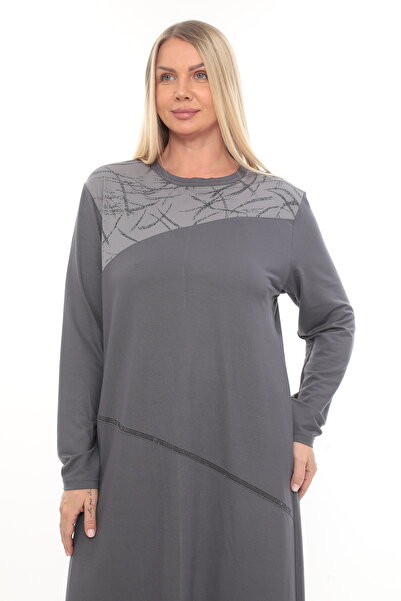 AfifeCOLLECTİON Patterned Mother Dress