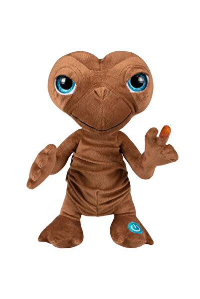 Play By Play Плюшена играчка E. T. със звуци и LED, 26 см