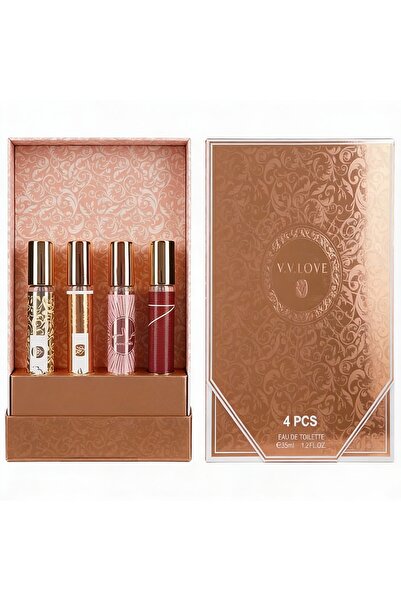 V.V LOVE V.V.LOVE mini perfume set for women, 4 x 35 ml