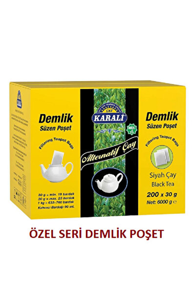 Karali Alternatif 200 Adet X 30 Gr 6 Kg Rize Cay Sepeti