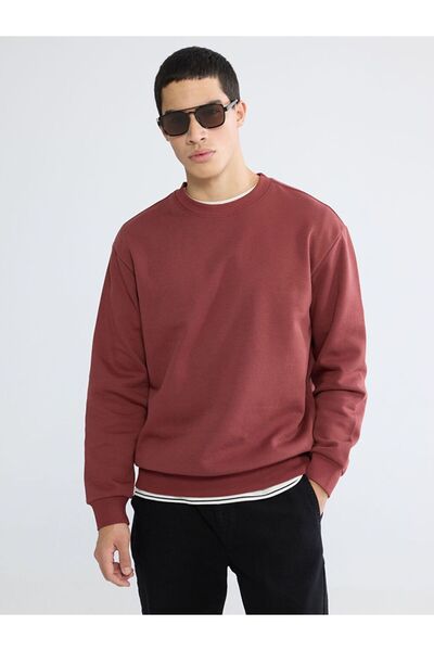 LC Waikiki Xside Crew Neck Men's Thick Sweatshirt