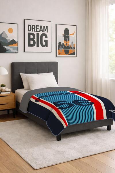 Dolce Mariee بطانية حرارية ناعمة الملمس من سلسلة الراحة الحديثة للشخص الواحد ...