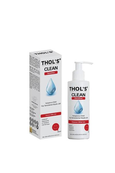 THOLS جل رغوي لتنظيف الوجه للبشرة الحساسة من ثول كلين سينسيتيف 200 مل