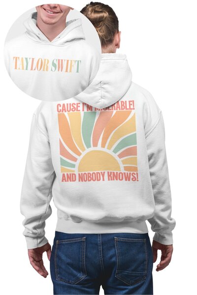 Fuddy Moda للجنسين قصة فضفاضة لأنني مسالك وحدها، لا أحد يعرف ذلك، سويت شيرت م...