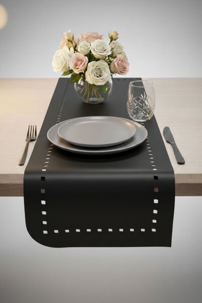 Grand Fine Art Set de 4+1 piese din piele pentru serviciu american + set de ș...