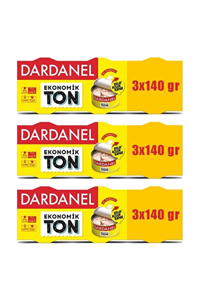 Dardanel Eko Ton Balığı 3x140 gr x 3 Adet