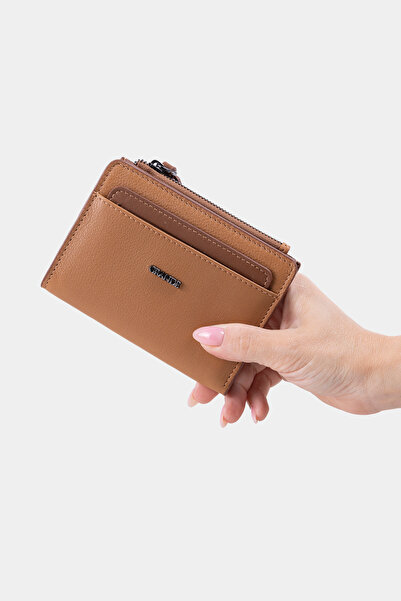 Grande 2815 İsme Özel Kadın Hakiki Deri Cüzdan