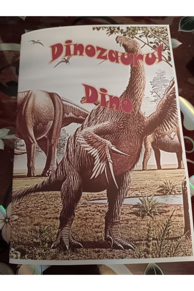 MARİ Personalized dinosaur coloring book