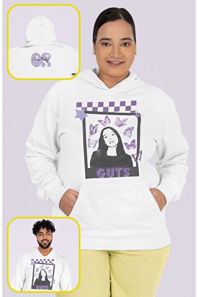 Fuddy Moda سويت شيرت للجنسين أو Guts Ense مطبوع بغطاء رأس، هوديي بتصميم أوليف...