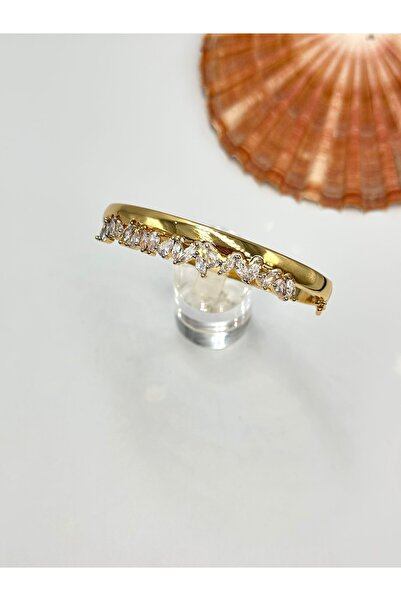 BYYEŞO Damla Taş Detaylı Kelepçe (Çelik)