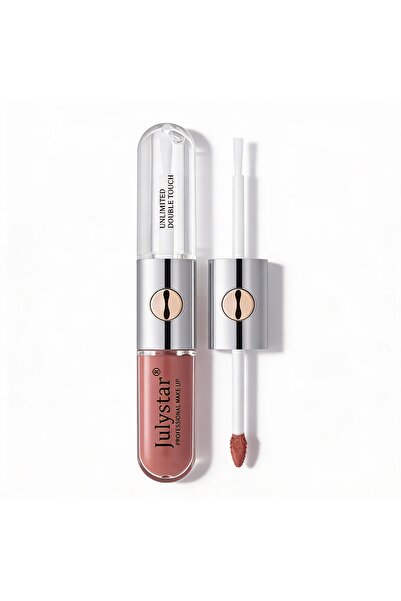 Kiss Beauty Lip Gloss, Bicolour lip, 2 in 1, Kiss Beauty, shade 08