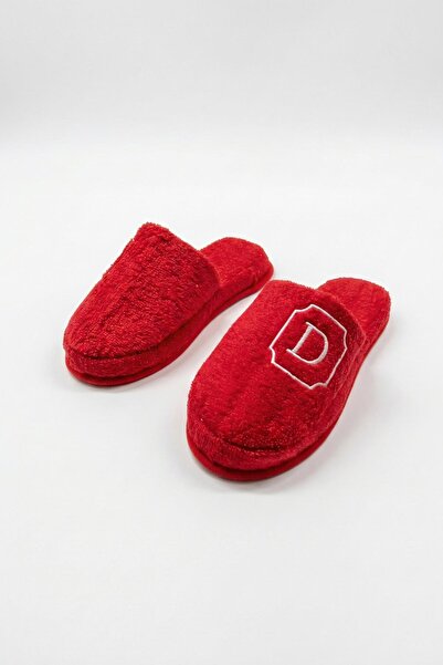 Ender Home Кърпа за баня и дома с бродерия с буква D – 100% памук, с дебела п...