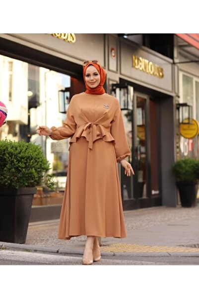 MODAELA بدلة تنورة مع ربطات عنق أمامية