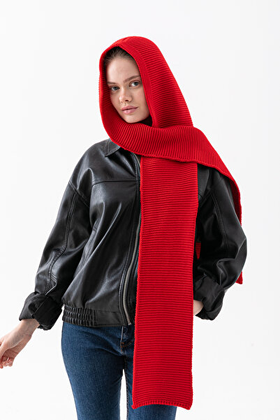 Wega Moda Hooded Thick Scarf Balaclava Women — Knitwear Hood Scarf |   Soft T...