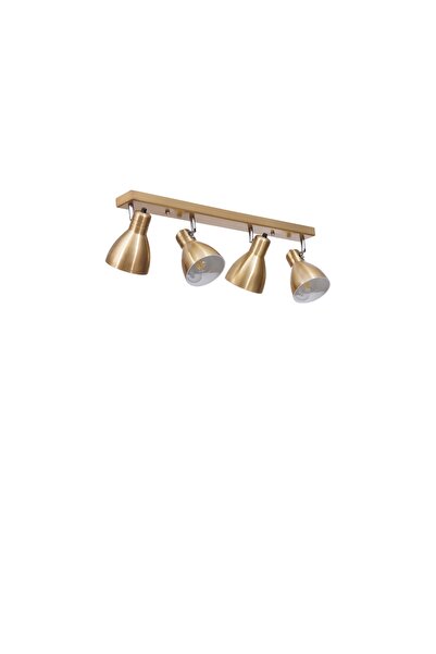 Vivense OTİS DÖRTLÜ SIRALI ESKİTME PLAFONYER AVİZE