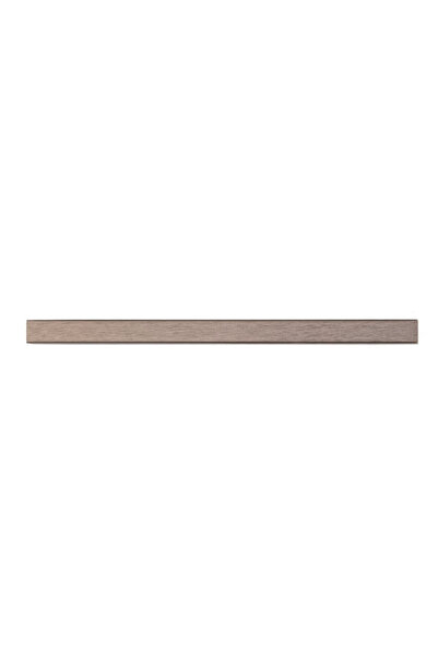 System 9478 Modern Düz/Çizgili Koyu Bronz Saten Renk 160 mm (iki delik arası ...