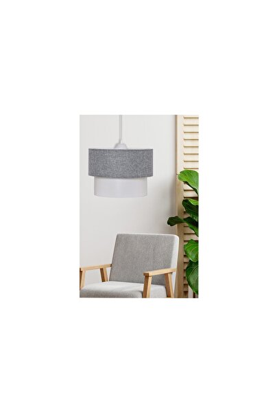 Vivense EVLİGHT PASTA SARKIT AVİZE, GRİ