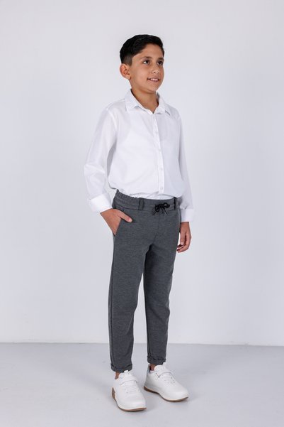 3MODA Erkek Çocuk Ribana Bel Joger Pantolon