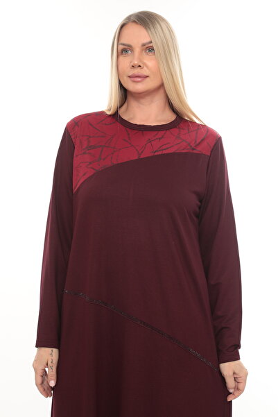 AfifeCOLLECTİON Patterned Mother Dress