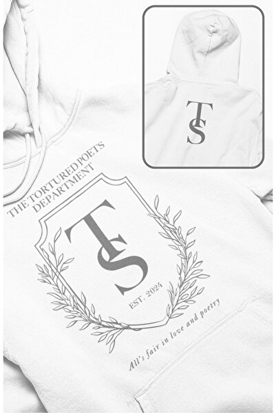 Fuddy Moda سويت شيرت للجنسين T.T.P.D 2024 Ense مطبوع بغطاء رأس، هوديي بتصميم ...