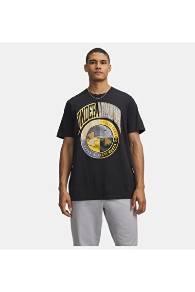 Under Armour Erkek UA Varsity Crest Kısa Kollu T-Shirt 6009249-001