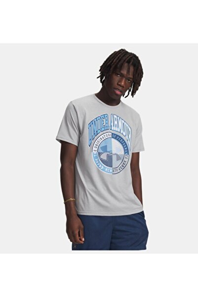 Under Armour Erkek UA Varsity Crest Kısa Kollu T-Shirt 6009249-011