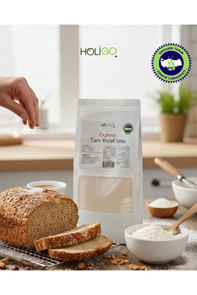 HOLİGO ORGANİK Tam Yulaf Unu 350gr (PESTİSİT ve AFLATOKSİN ANALİZLİ)