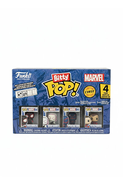 Funko Bitty POP! Spider-Man - Miles Morales - Peter Parker 4Pack