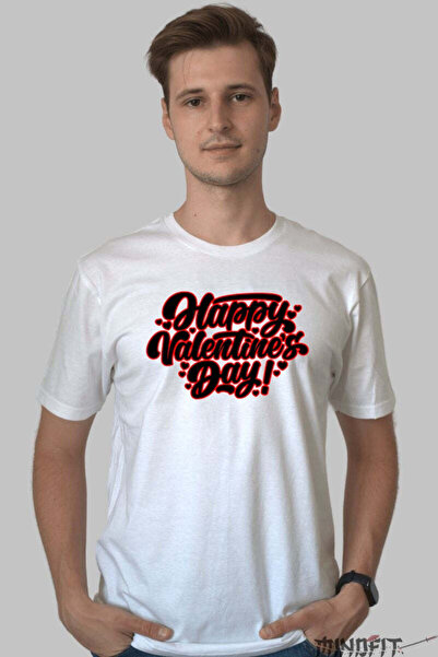 GILDAN Tricou Valentine S Day Happy Valentine S Day Cu Inimioare Barbat