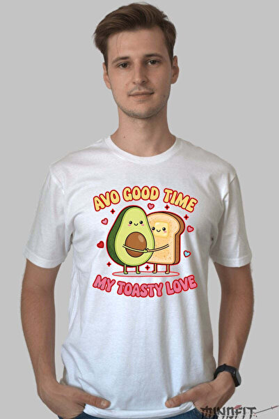 GILDAN Tricou Valentine S Day Cuplu Avo Good Time My Toasty Love Barbat