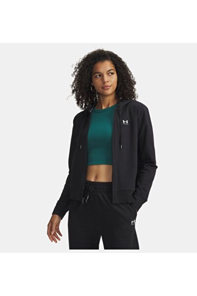 Under Armour Kadın UA Sport Terry Fermuarlı Ceket 6011017-001