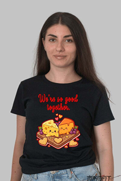GILDAN Tricou Valentine's Day Cuplu - We-re So Good Together Dama