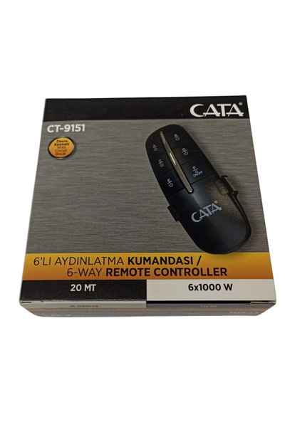 Cata 6LI AYDINLATMA KUMANDASI - CT-9151