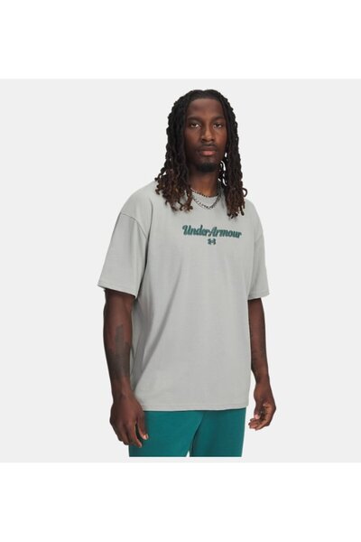 Under Armour Мъжка тениска с къс ръкав UA Heavyweight Wordmark 6009266-069