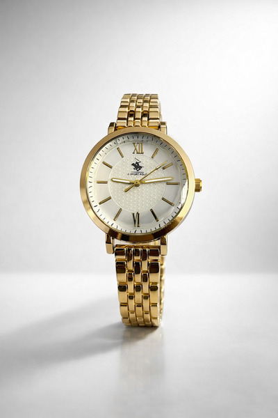 G Sport POLO ساعة يد أنيقة بسوار معدني