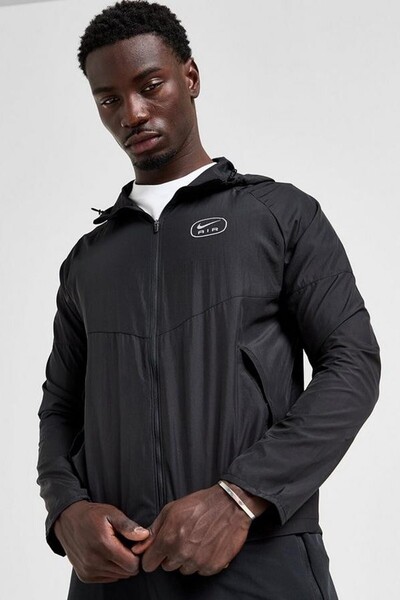 Nike Air Water Resistant Packable Hoodie Jacket Men's Hooded Suitiable for Ca...