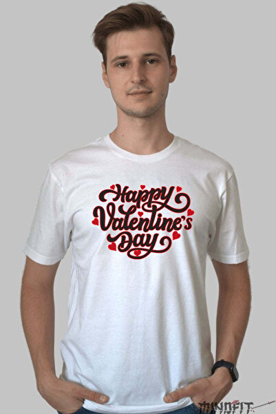 GILDAN Tricou Valentine S Day Happy Valentine S Day Cu Inimi 4 Barbat